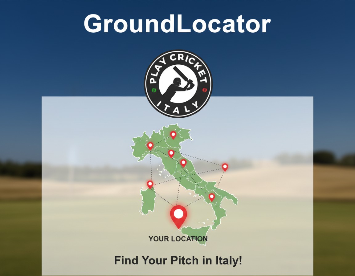 Ground Locator cricket in Italia